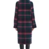 Veronica Lodge Riverdale S05 Plaid Trench Coat back look