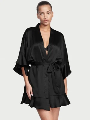 Victoria Secret Black Robe