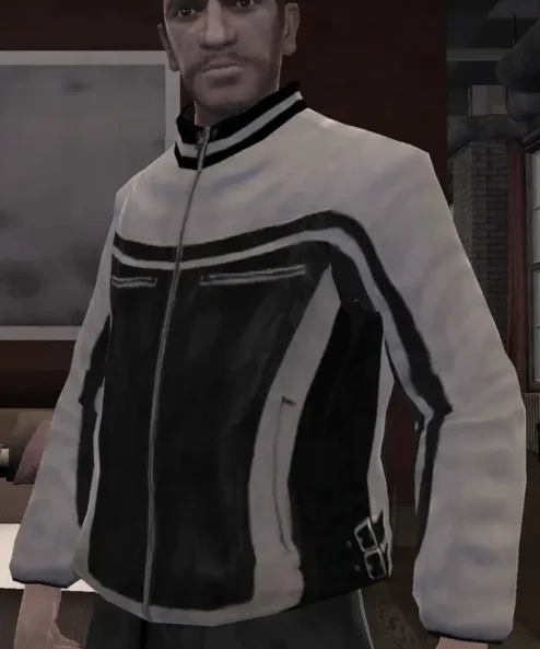 Video Game GTA 4 Albanian Mob Motorcycle Leather Jacket