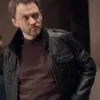 Vincent Londez Lupin Black Leather Jacket