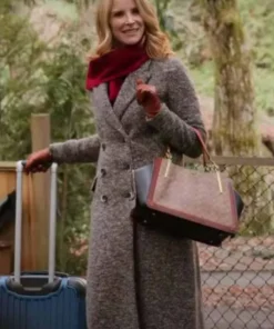 Virgin River Jenny Cooper Grey Trench Coat