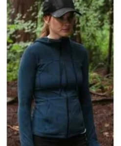 Virgin River S02 Melinda Monroe Blue Hooded Jacket