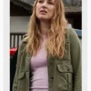 Virgin River S02 Melinda Monroe Green Cotton Jacket