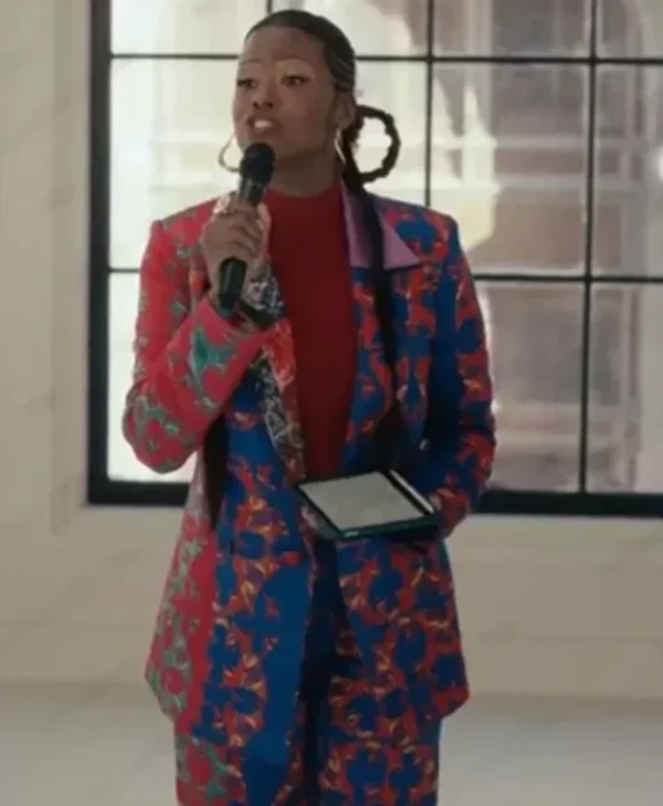 Vivian Banks Bel-Air Printed Suit
