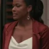 Vivian Banks Bel Air Red Satin Robe Blazer