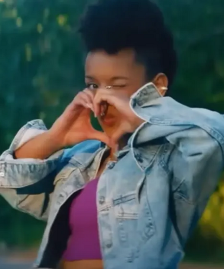 Vivian Fitting In 2024 Crop Denim Trucker Jacket