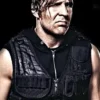WWE Dean Superstar Wrestler Ambrose Black Vest front look