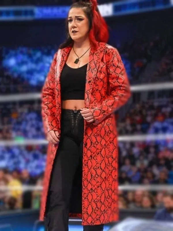 WWE Smackdown Bayley Red Coat