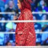 WWE Smackdown Bayley Red Coat-side