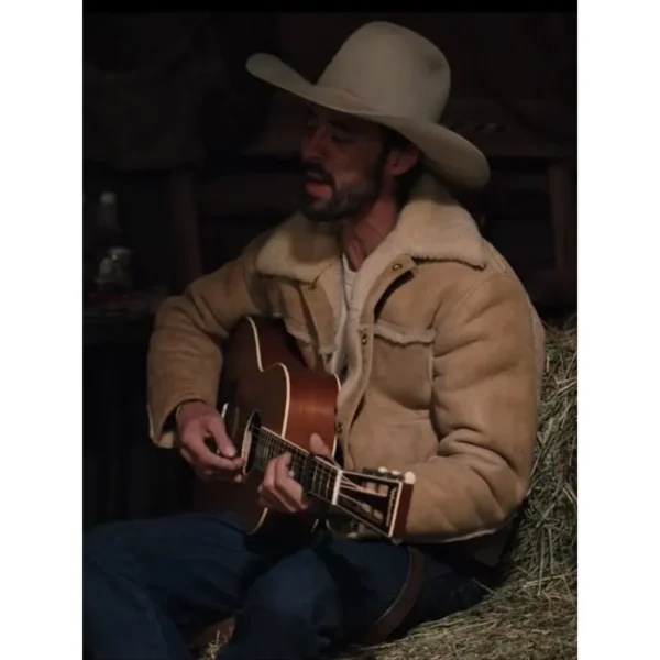 Walker Yellowstone S04 Shearling Fur Suede Leather Jacket
