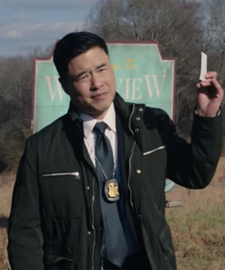 WandaVision Jimmy Woo Black Cotton Field Jacket