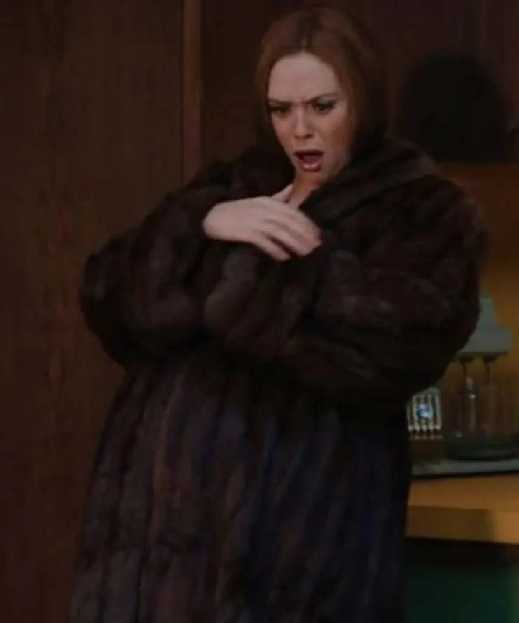 WandaVision-Wanda-Maximoff-Shearling-Long-Coat
