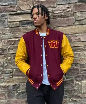 Washington Commanders Letterman Jacket