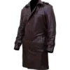 Watchmen Jackie Earle Haley Leather Coat