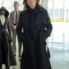 Watchmen Laurie Blake Black Trench Coat