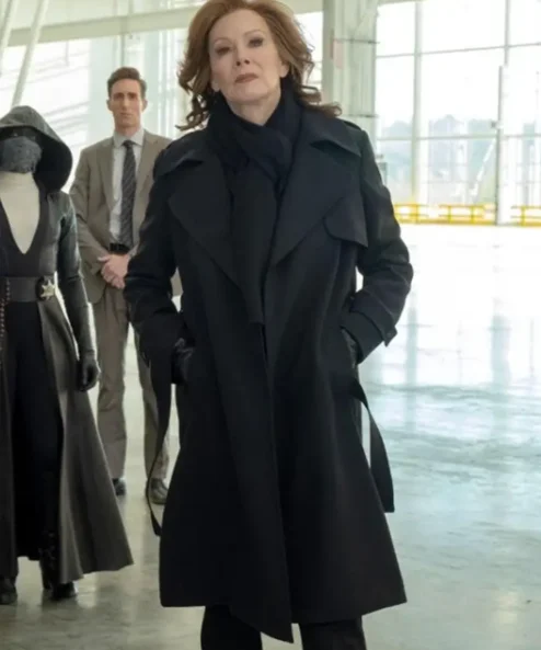 Watchmen Laurie Blake Black Trench Coat