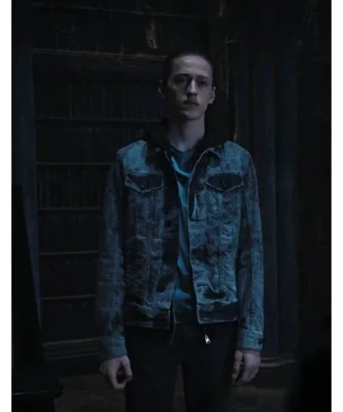 Wednesday 2022 Xavier Thorpe Denim Jacket