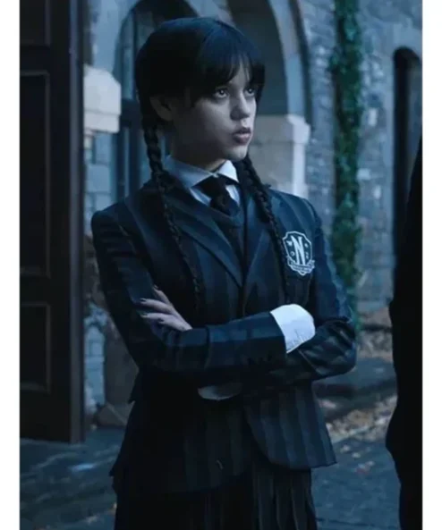 Wednesday Addams Uniform Suit