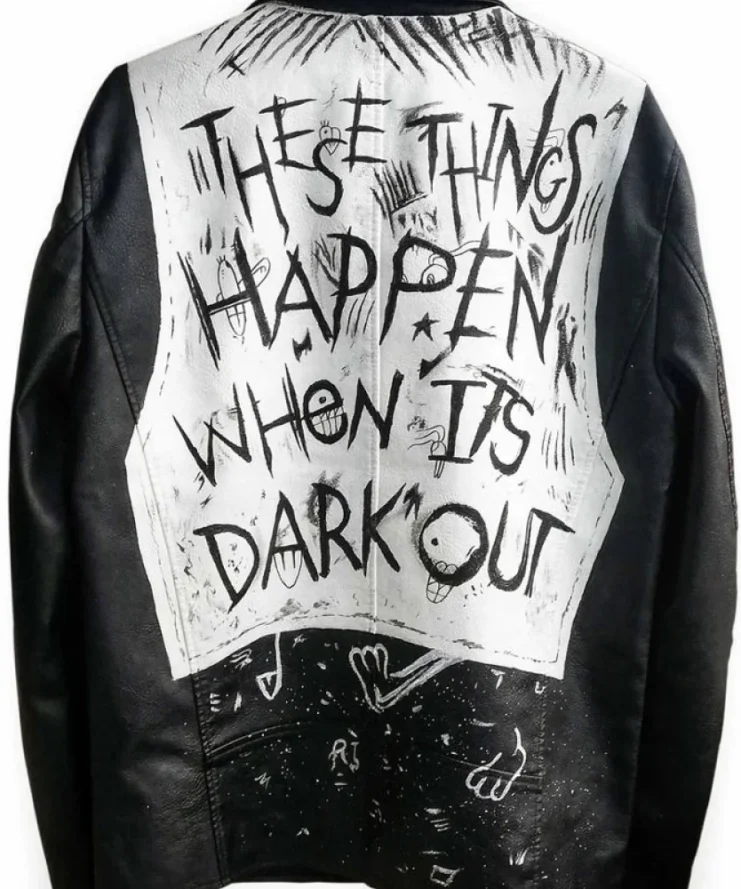 When Its Dark Out G Eazy Real Leather Jacket