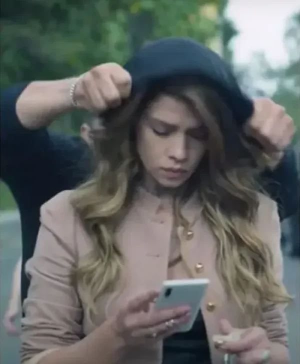 Who Killed Sara S02 Carolina Miranda Pink Wool Jacket