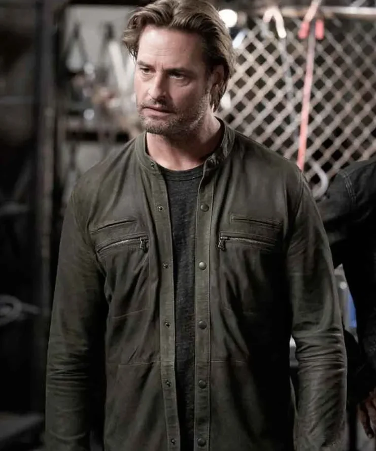 Will Bowman Colony Black Real Leather Jacket