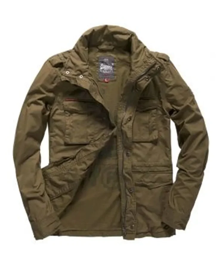 Will Bowman Colony Josh Holloway Cotton Green Jacket