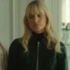 Wingwomen-2023-Melanie-Laurent-Black-Leather-Jacket