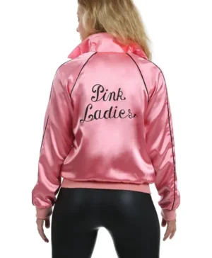 Women-Pink-Ladies-Sandy-Grease-Satin-Jacket