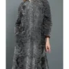 Women-Real-Persian-Lamb-Fur-Grey-Trench-Coat