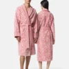Women’s Pink Barocco Wrap Robe