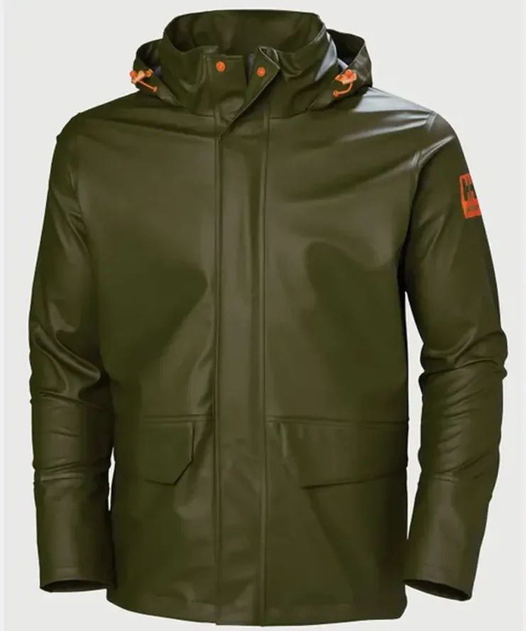 Workwear Gale Helly-Hansen Rain Jacket Green