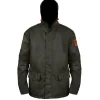 Workwear Gale waterproof jacket with a practical hooded design