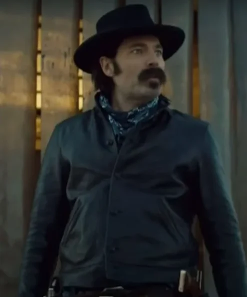 Wynonna Earp Doc Holliday Black Leather Jacket