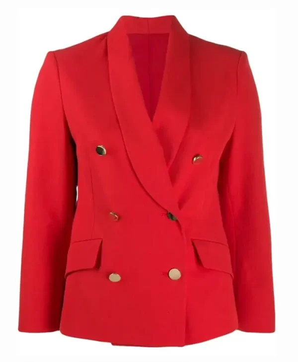 Wynonna Earp S04 Cleo Clanton Red Blazer Coat