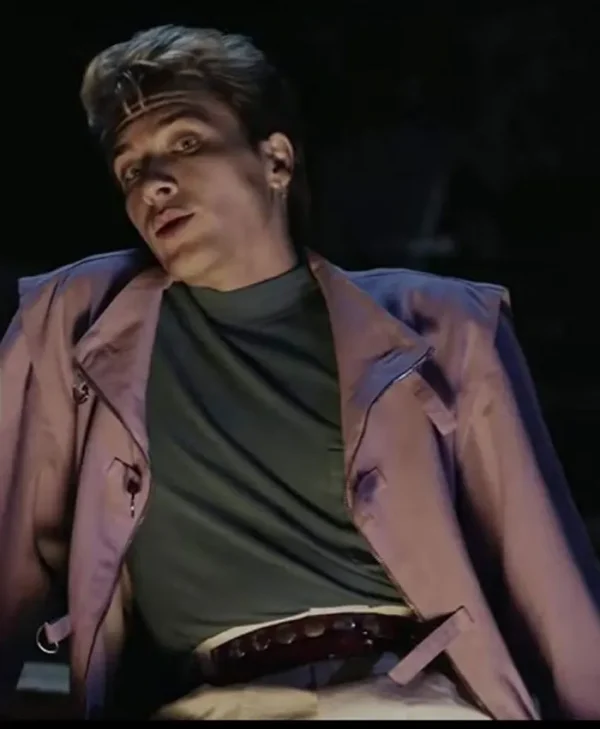 Xavier Plympton American Horror Story Purple Cotton Jacket