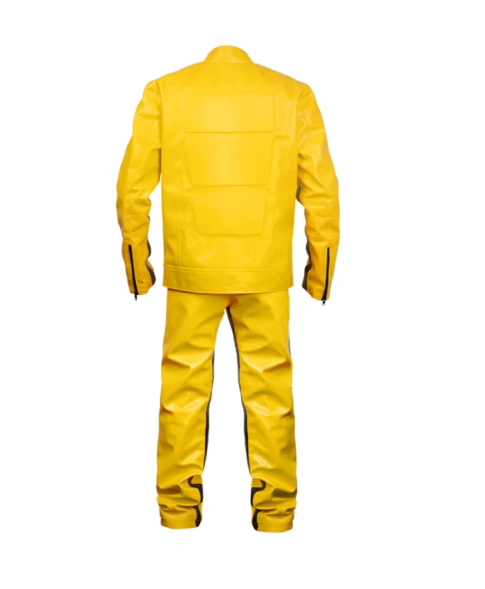 Kill Bill movie-inspired yellow jumpsuit for cosplay and themed outfits