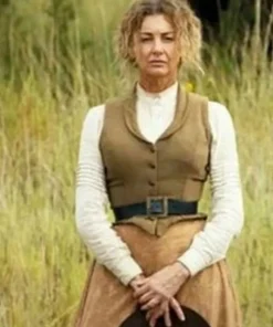 Yellowstone 1883 Faith Hill Brown Vest