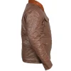 John Dutton Yellowstone S04 quilted jacket inspired by Kevin Costner