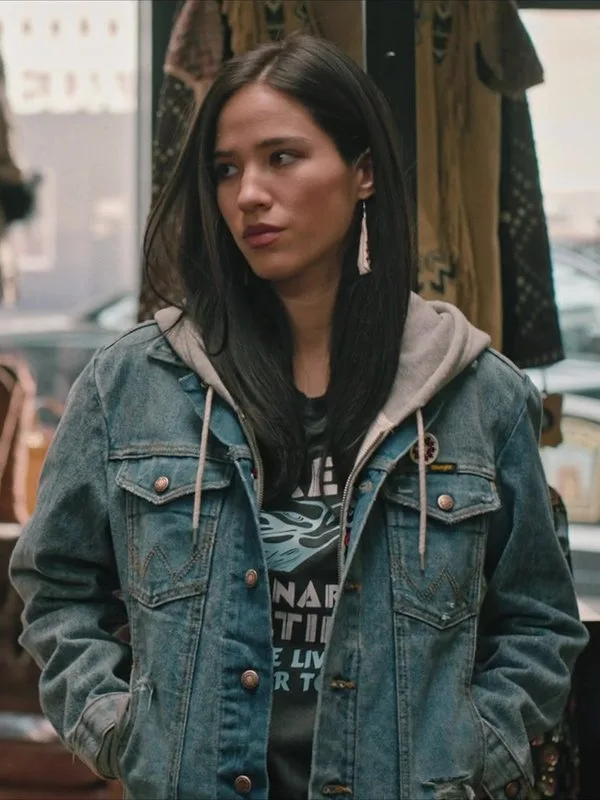Yellowstone S03 Kelsey Asbille Blue Denim Jacket