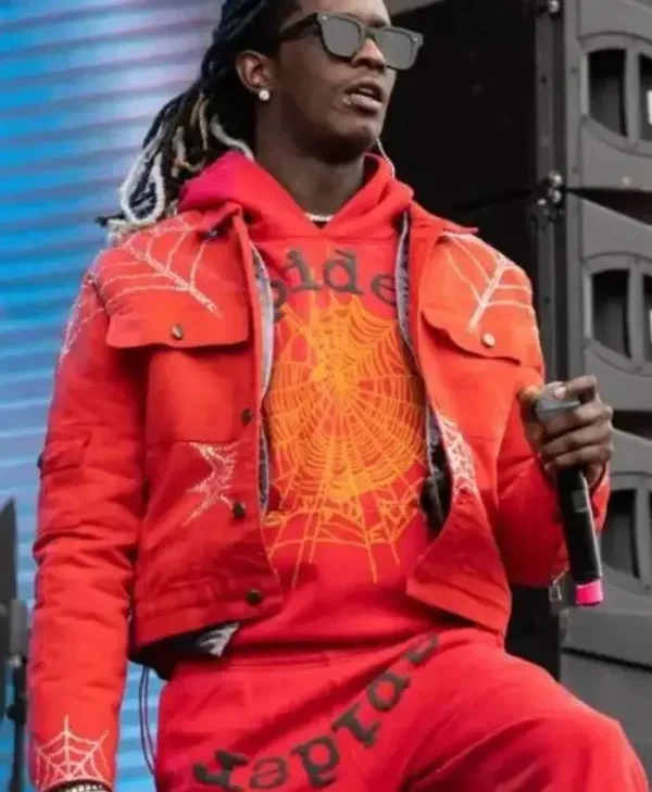 Young Thug Spider Denim Jacket