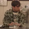 Zachary Gibson Totally Killer 2023 Plaid Jacket