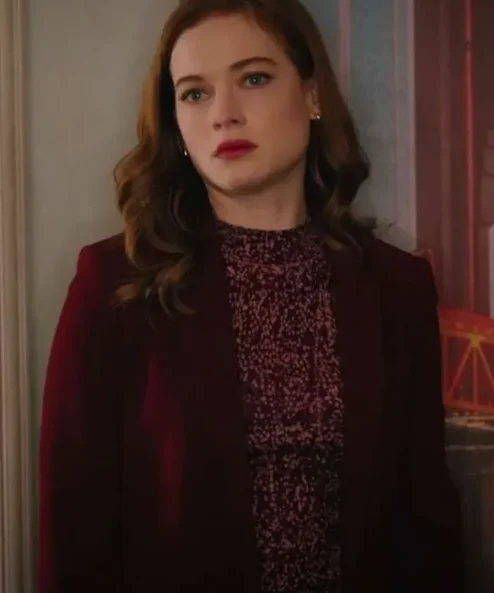 Zoeys Extraordinary Playlist Jane Levy Velvet Blazer