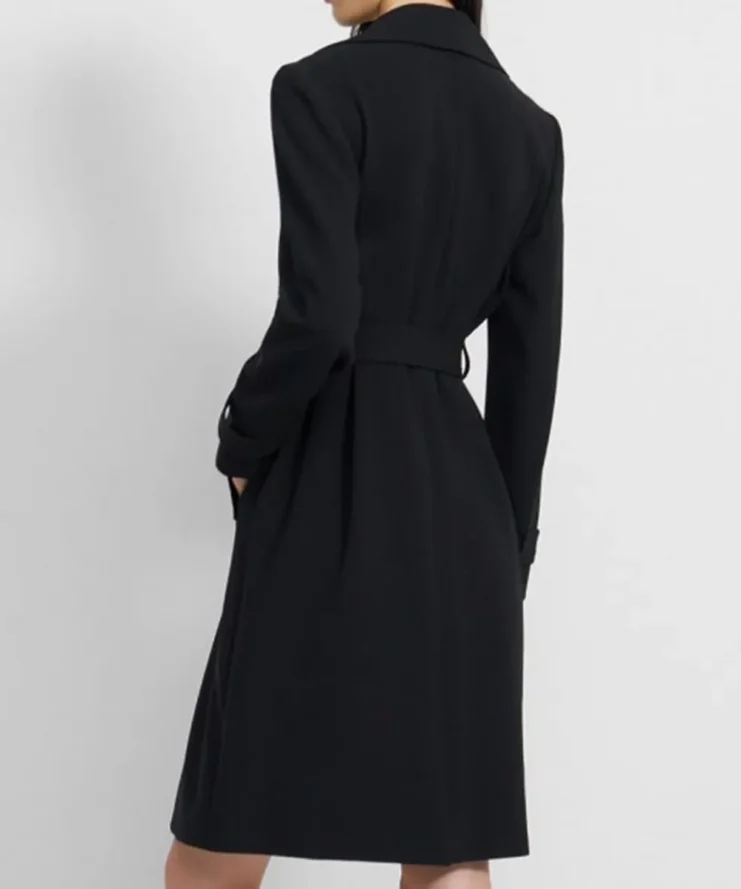 Zoeys-Extraordinary-Playlist-Joan-Notch-Collar-Wool-Coat-For-Sale