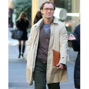 A Rainy Day In New York Jude Law Coat