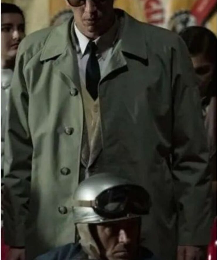 Enzo Ferrari Found 2023 Green Long Coat