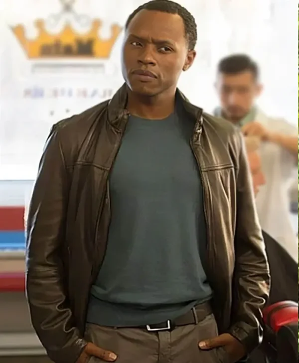 iZombie Clive Babineaux Brown Genuine Leather Jacket