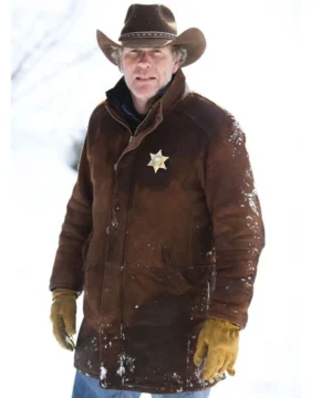 robert taylor sheriff walt brown suede coat