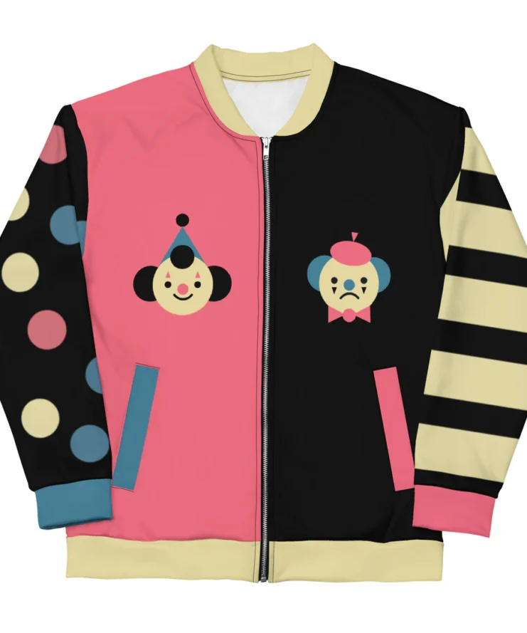 unisex-bomber-jacket-white-front