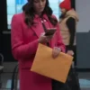 A Reason For The Season Taylor Cole Pink Coat