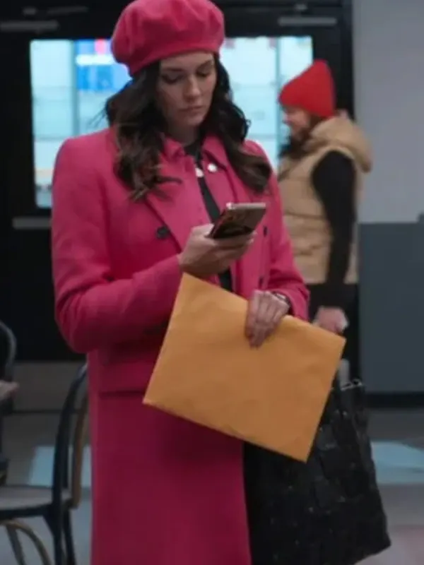 A Reason For The Season Taylor Cole Pink Coat